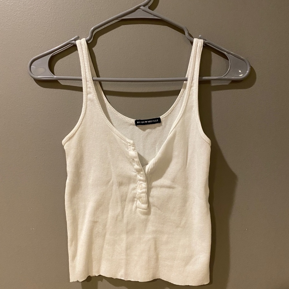 white crop top